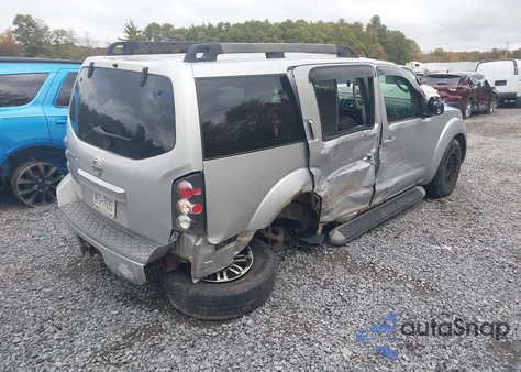 2008 Nissan Pathfinder S z USA, uszkodzony, nr VIN 5N1AR18B68C626549